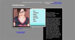 Desktop Screenshot of christinebarger.com